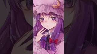 Patchouli knowledge heartbeat touhou shorts [upl. by Johathan]