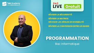 🔴 Rec  Révision  Bac Informatique [upl. by Assirralc]