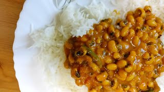 காராமணி குழம்பு  BLACK EYED BEANS RECIPE [upl. by Reyaht476]