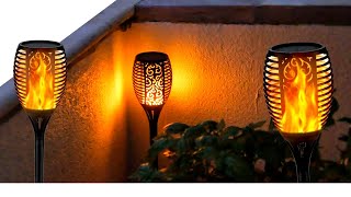 Solar Powered  Led Torch Lights [upl. by Atirahs]