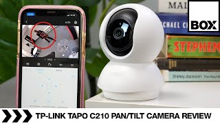 TPLink Tapo C210 PanTilt Security Camera Review [upl. by Anividul]