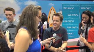 Interview With Jason Earles At The D23 Expo [upl. by Ahterahs]