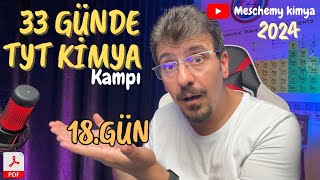 Temel Kimya Kanunları 2  33 Günde TYT Kimya Kampı  10 Sınıf  18gün katlı oranlar kanunu [upl. by Imugem]