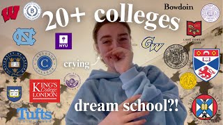 college decision reaction 2024 international unis ivies oxford dream school acceptance [upl. by Innavoij]