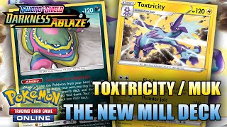 TOXTRICITY MILL DECK WITH ALOLAN MUK IS LEGIT Post Rotation  Pokemon TCG [upl. by Neellok]