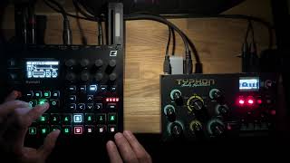 Elektron Syntakt amp Dreadbox Typhon hard techno live [upl. by Jerome128]