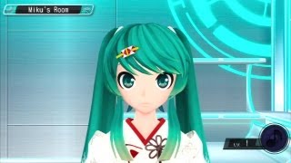 Hatsune Miku Project DIVA F  60 Minute Playthrough PS3 [upl. by Woodrow]