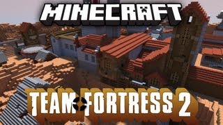 Team Fortress 2 in Minecraft quotDustbowlquot by Hypixel and SethBling [upl. by Nelyk]