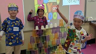 Happy 100th Day of School  A Valley View Elementary Video [upl. by Esirtal]