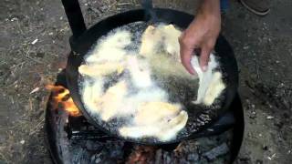 Shore lunch Northern Minnesota Style  Wigwam Resort Lake of the Woods [upl. by Mikah]