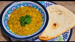 Dal purée de lentilleslentils puree  Recette indienne indian recipe English sub [upl. by Erdnad525]