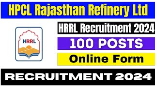 HPCL rajasthan refinery limeted vacancies [upl. by Acsecnarf]