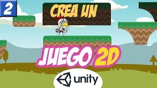 👾 Tu Primer Juego 2D con Unity Parte 2  Efecto Parallax y Capas [upl. by Retsub]