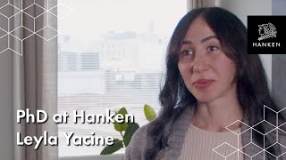 PhD at Hanken Leyla Yacine [upl. by Meggy]