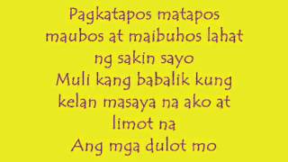 Sa Gitna ng Ulan LyricsBreezy Boyz [upl. by Marketa355]