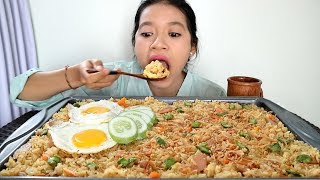 MUKBANG NASI GORENG PETE [upl. by Arlan]