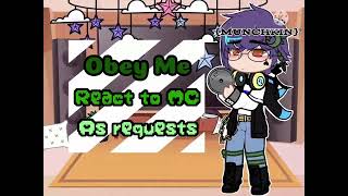 Obey Me React To MC As ShenheObey Me Shall We Date replace auOM × GI part 7 [upl. by Salema]