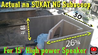 Isang Plywood Sa iSAnG BoX mga sukat para magkasya [upl. by Lumpkin320]