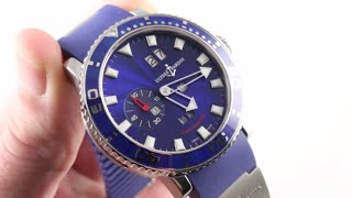 Ulysse Nardin Marine Aqua Perpetual Limited Edition 333777 Luxury Watch Review [upl. by Joela]