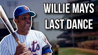 When Willie Mays Returned To New York For His Last Season [upl. by Murvyn]