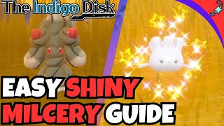 EASY Shiny Milcery Event Guide for Pokemon Indigo Disk [upl. by Falkner]