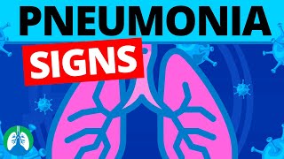 What are the Signs and Symptoms of Pneumonia [upl. by Micky633]