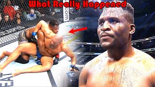 EVOLUTION What Really Happened Francis Ngannou vs Ciryl Gane [upl. by Kcirtemed]