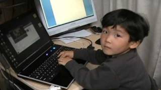 Worlds Fastest 4 Year Old Typist [upl. by Abba232]