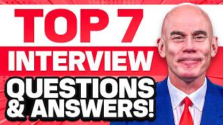 TOP 7 INTERVIEW QUESTIONS amp ANSWERS How to PASS a JOB INTERVIEW INTERVIEW TIPS [upl. by Paradies]