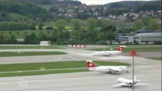 Zürich Airport Timelapse [upl. by Jozef]