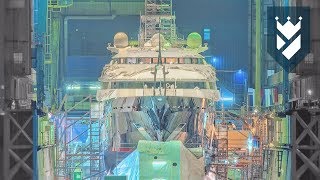 Exploring the Magnificent AHPO A Luxurious €330000000 Superyacht by Moran Yacht amp Ship [upl. by Cruz222]