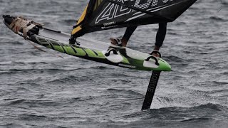 Das erste Mal Windsurf Foilen [upl. by Llehcnom]