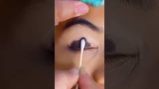 Smokey eyes 🌸 eyemakeup eyeliner makeuptutorial p [upl. by Tadashi]