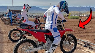 First Time Racing Stark Varg 80 HP Dirt Bike [upl. by Emiline]