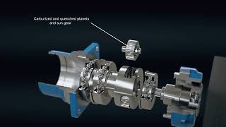 Reckon  ACCESSPUST  low backlash planetary gearbox with flanged output shaft [upl. by Jarek]