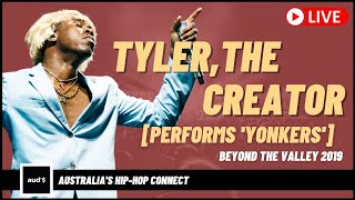 Tyler The Creator  Yonkers LIVE  Beyond The Valley Festival 2019  AUD [upl. by Brownson]