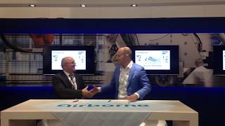 ViscoTec and Airborne signing business partnership at JEC World 2018 [upl. by Aniled166]