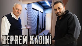 EVİNE DEPREM KABİNİ YAPAN ADAM 66 TON [upl. by Aerbas]