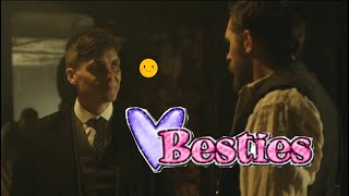 tommy shelby and alfie solomons being besties for 3 minutes straight [upl. by Haraf227]