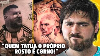 DEFINIMOS AS TATUAGENS MAIS BIZARRAS DE JOGADORES😂 [upl. by Yenaffit]