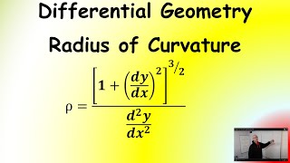 Differential Geometry Radius of Curvature [upl. by Andy]