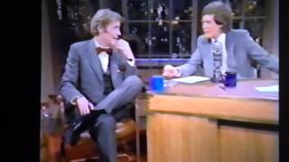 David Letterman Peter OToole 1983 Pt 1 [upl. by Ynnhoj458]