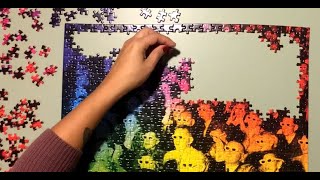 Gradient Puzzle Timelapse [upl. by Klein]