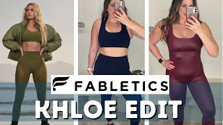 FABLETICS KHLOE EDIT  Try On and Review Khloe Kardashian x Fabletics [upl. by Aneloc]