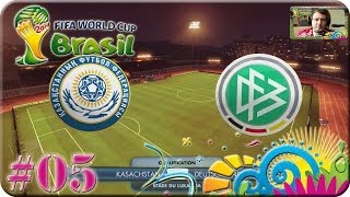 FIFA WM Brasilien 2014  Kasachstan gg Deutschland Lets Play 05 [upl. by Crabb545]