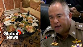 Cyanide poisoning likely cause of death of 6 foreigners at Bangkok hotel police [upl. by Yramanna715]