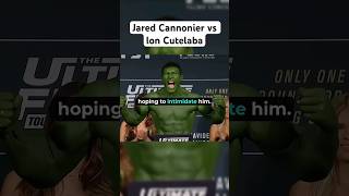 Jared Cannonier vs lon Cutelaba mma ufc boxing [upl. by Wyly]