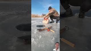 fishing of ice outdoors fish [upl. by Kellyann]