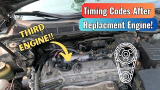 Timing Codes P0017 After The Engine Was Replaced Twice 2011 Camry [upl. by Duffy]