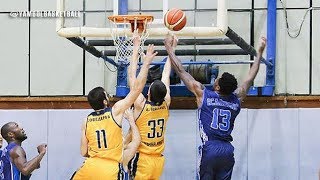 HIGHLIGHTS YAMBOL VS ACADEMIC BULTEX 99 VIVACOM NBL SEASON 201718 16122017 [upl. by Anibas717]